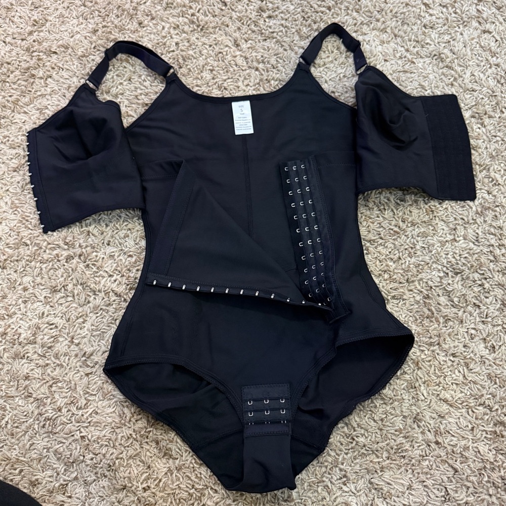 NWOT Shapshe - Black Fajas Shapewear Bodysuit - Picture 10 of 16